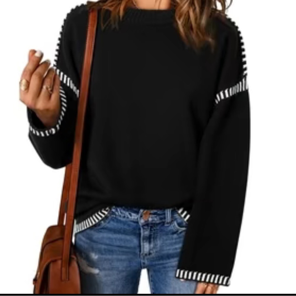 Crewneck Loose Fit Sweater